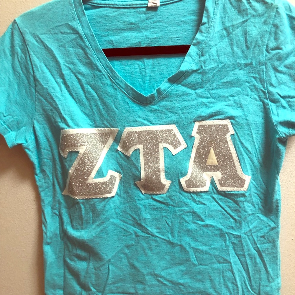 Zeta tau alpha double stitch